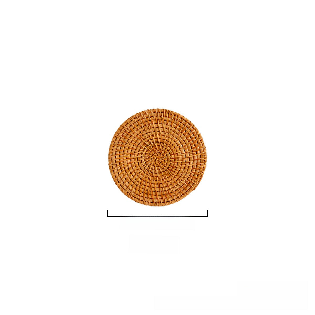Rattan Woven Tea Ceremony Mat Set
