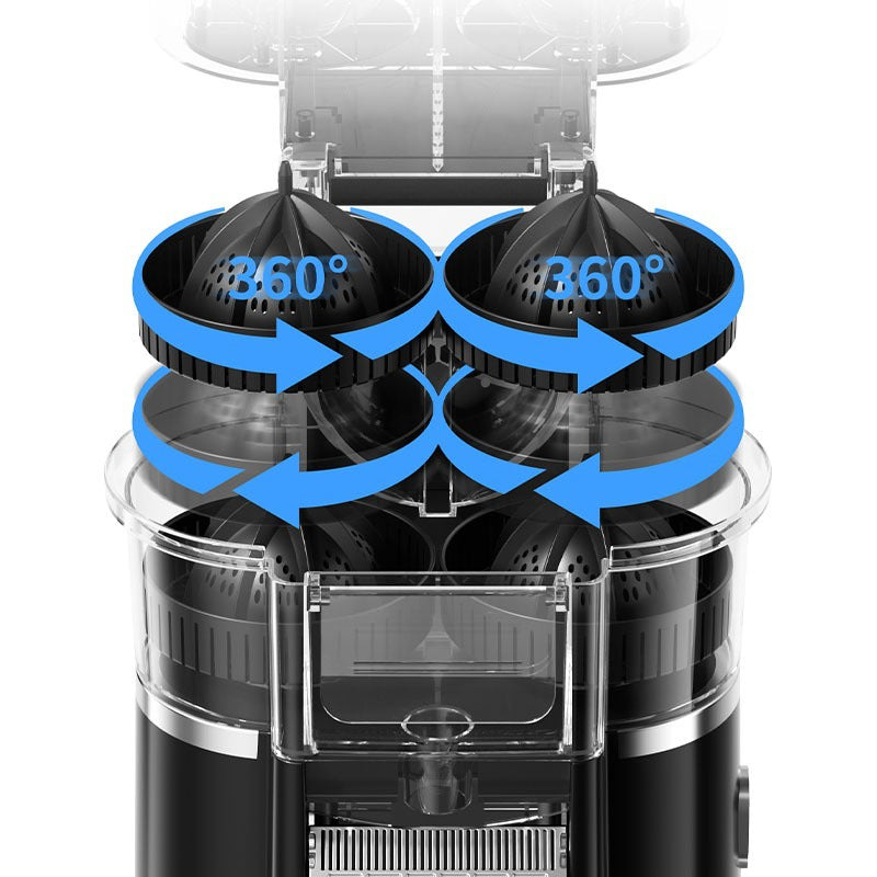 Dual Head Portable Electric Juicer