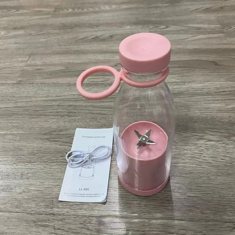Portable Blender USB Rechargeable Juicer Cup for Smoothies & Shakes