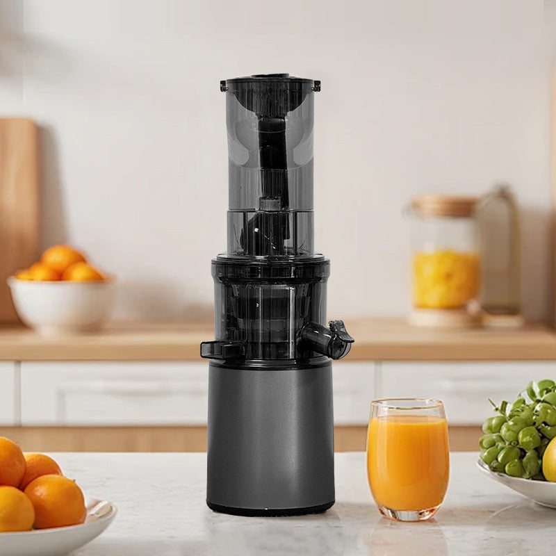 Slow Juicer with Pulp Separator – Nutrient-Preserving Cold Press Juicer (US Plug)