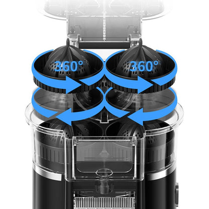 Dual Head Portable Electric Juicer