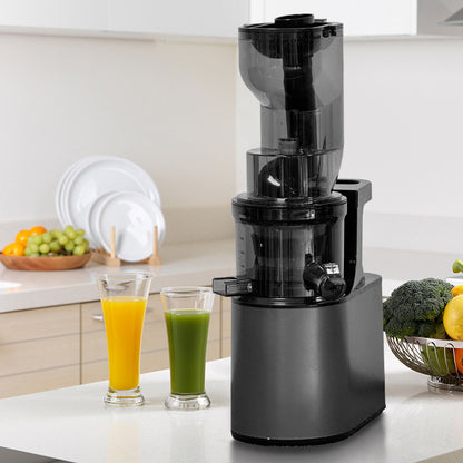 Slow Juicer with Pulp Separator – Nutrient-Preserving Cold Press Juicer (US Plug)