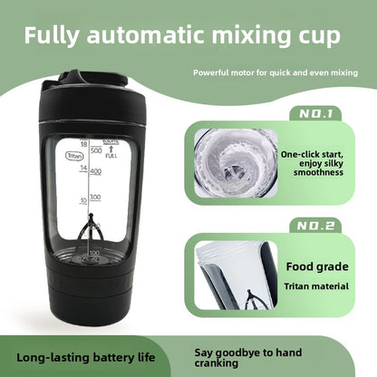 Self-Stirring Cup – USB Rechargeable Electric Mixing Cup 600ml