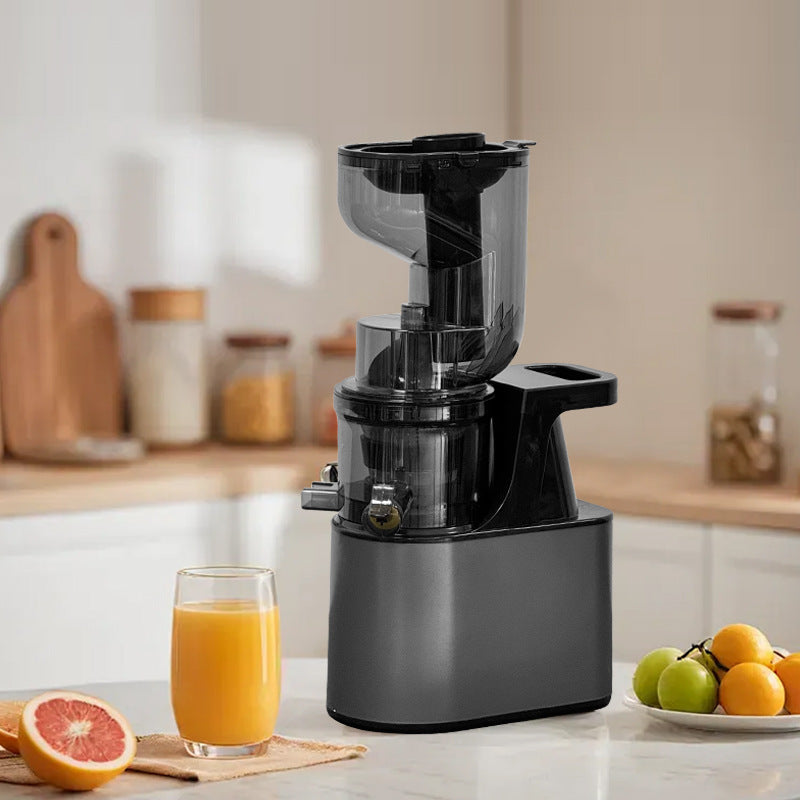 Slow Juicer with Pulp Separator – Nutrient-Preserving Cold Press Juicer (US Plug)