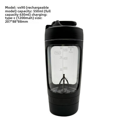 Self-Stirring Cup – USB Rechargeable Electric Mixing Cup 600ml