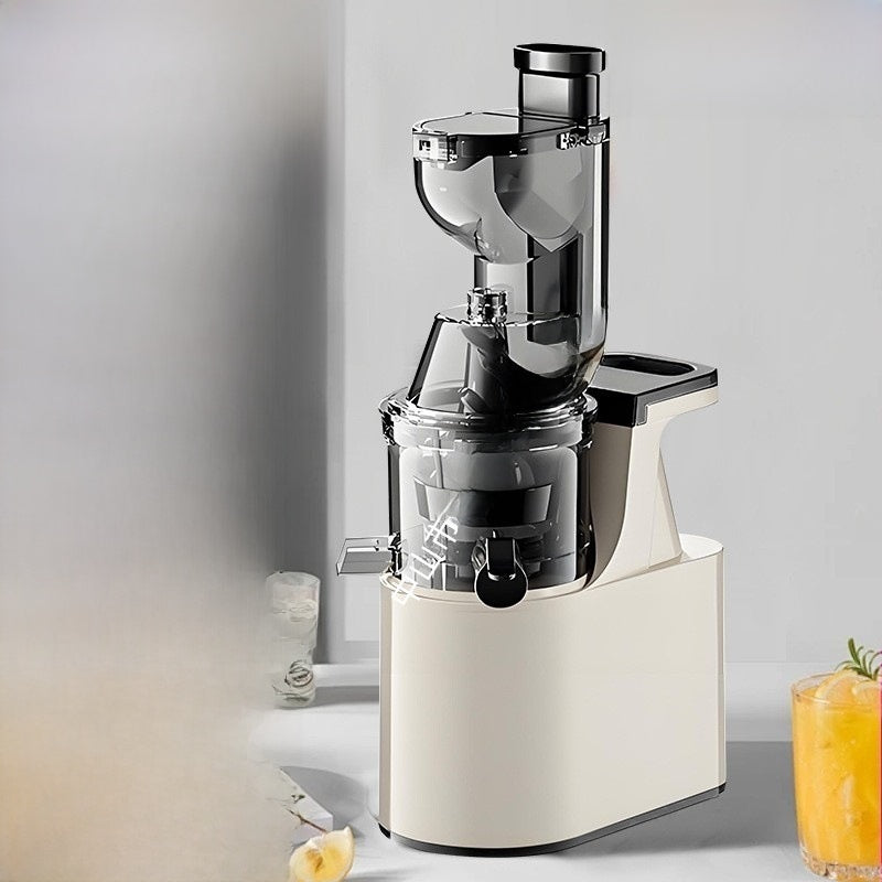 Slow Juicer with Pulp Separator – Nutrient-Preserving Cold Press Juicer (US Plug)