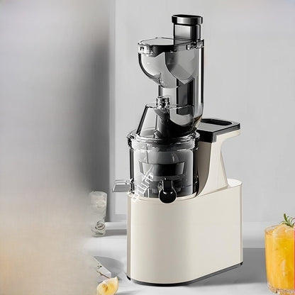 Slow Juicer with Pulp Separator – Nutrient-Preserving Cold Press Juicer (US Plug)