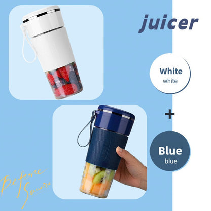 K11 Portable Blender – 6-Blade Glass Cup, Self-Cleaning, 400ml (USB Rechargeable)