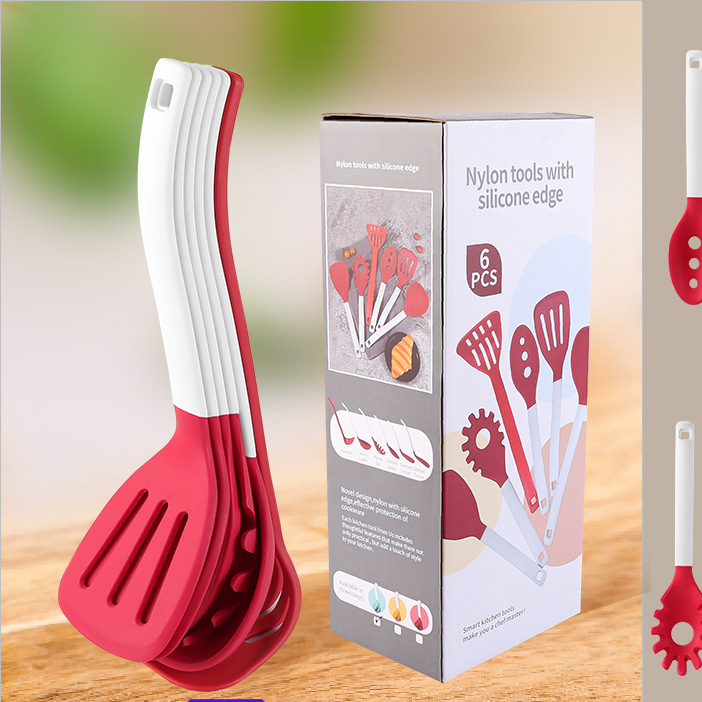 Vertical Storage Silicone Cooking Utensil Set