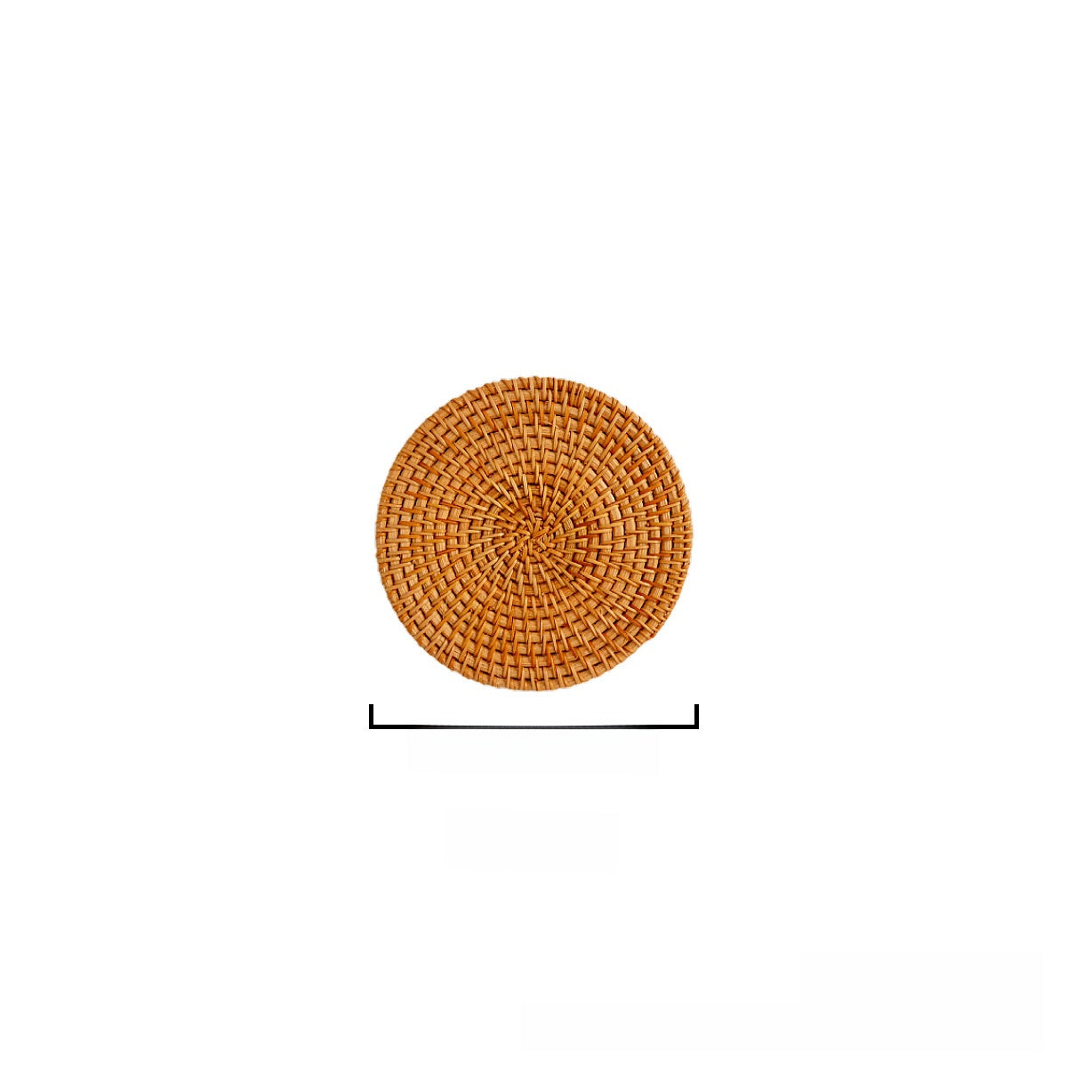 Rattan Woven Tea Ceremony Mat Set